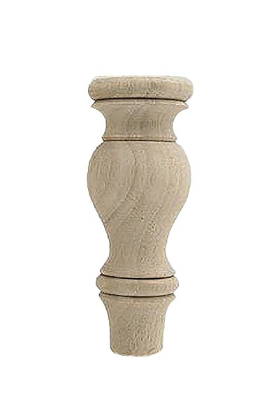 Turkuaz Ahşap Koltuk Kanepe Ayağı 25x7 Cm