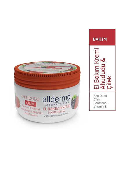 Alldermo Raspberry Skin Hand Care Cream - 250 Ml