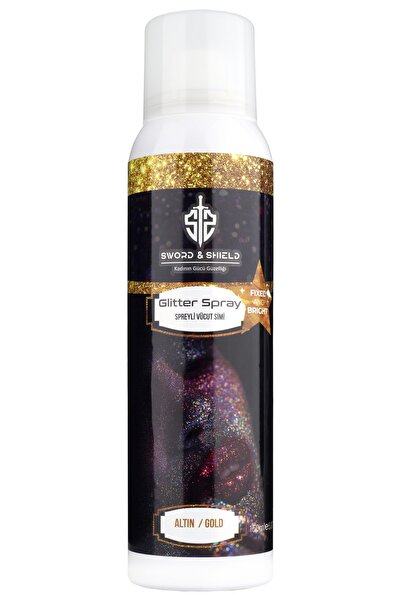 Sword & Shield S&S Spreyli Saç ve Vücut Simi Altın