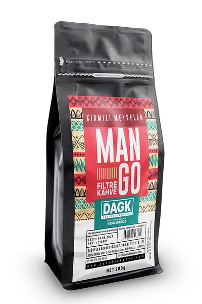 Dagk Filter Coffee Mango And Red Fruits Flavored 200gr