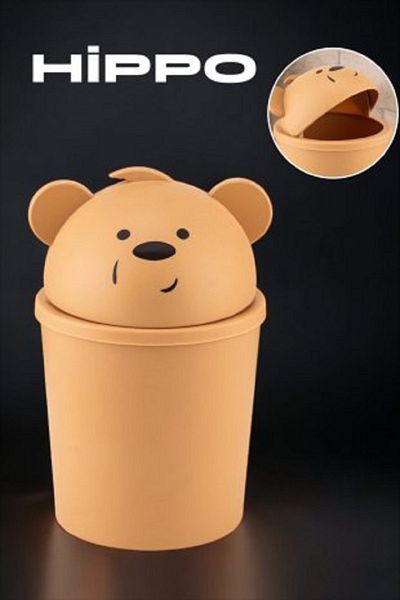 Şahane Pazar Πολυτελής Hippo Cute Κάδος απορριμμάτων Fma015869