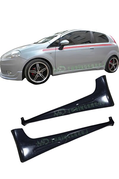 md tuninggaraj Fiat Punto 2006-2018 Uyumlu Boyasız Plastik Kulaklı Marşpiyel ...