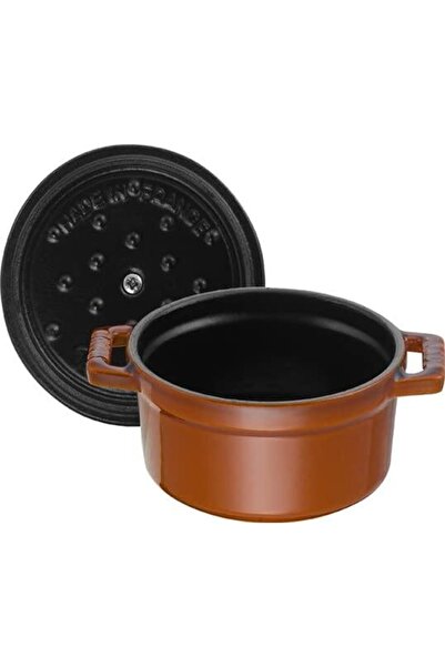STAUB Staub Cast Iron Saucepan Round Cinnamon 28 Cm