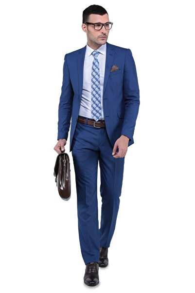 Buenza Erkek Oscar Mono Tk Yrt 8 Drop Slim Fit Takım Elbise -3B6M0443D119