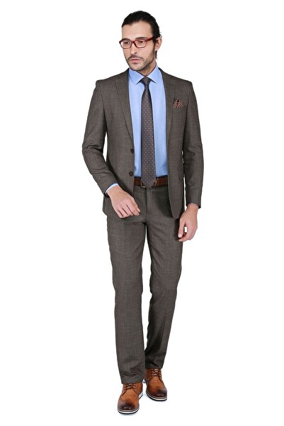 Buenza Erkek Costa Slim Fit Mono Tk Yrt Takım Elbise -3B8M0444D100