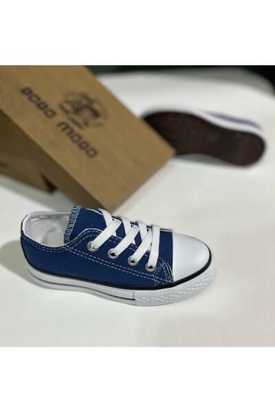 Ymn ayakkabı Unisex Günlük Keten Rahat Kot Mavi Bebek & Çocuk Sneaker Spor Ay...