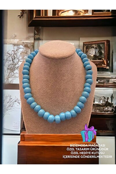 bizizmoda الطابق السفلي الزجاج حبة Serenay الزجاج قلادة عين الشر حبة قلادة