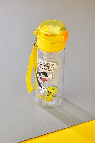 ALİNA HOME قارورة صحية من البولي كربونات 500 مل، قارورة مع مصاصة 500 مل تويتي