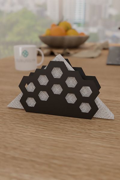Durusilya Mobilya Desktop Metal Napkin Holder Napkin Holder Towel Holder Honeycomb Napkin Holder, One Size