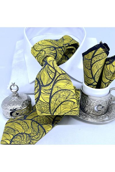 B'lazzotti Woven Handkerchief Tie