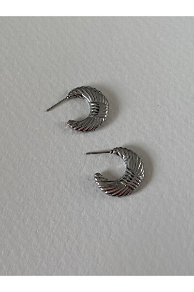 Owentis أقراط فالنتينا الأساسية ذات الطراز الفضي العتيق - لا تشويه -