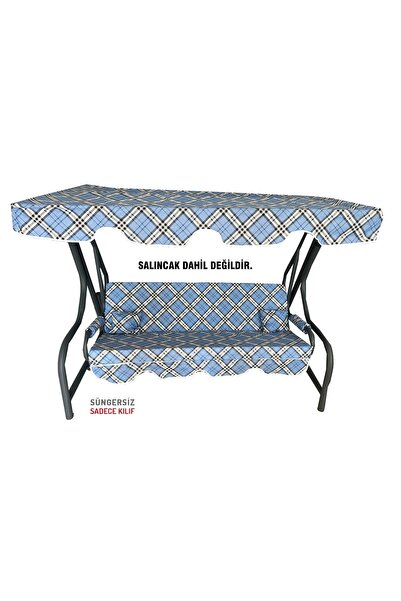 Vip Home Concept Market Ürünleri Salıncak Minderi Süngersiz 3 Kişilik Salıncak Kılıfı Bahçe Salıncak Minderi