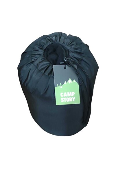 CAMP STORY DEP POLAR YASTIKLI ÇİFT KİŞİLİK UYKU TULUMU SİYAH