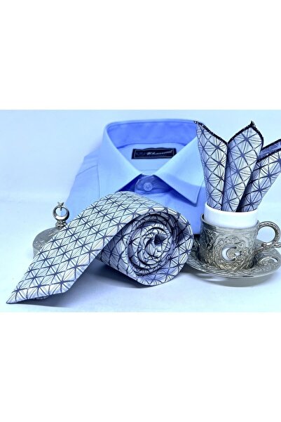 B'lazzotti Woven Handkerchief Tie