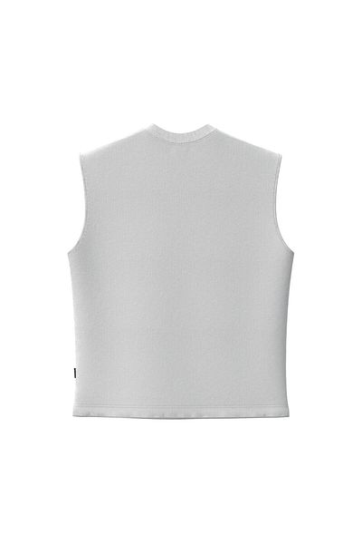 Shout Βασικό αμάνικο μπλουζάκι με λογότυπο Oversize