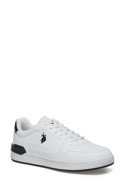 U.S. Polo Assn. Ανδρικά αθλητικά παπούτσια PARK PU 3FX White
