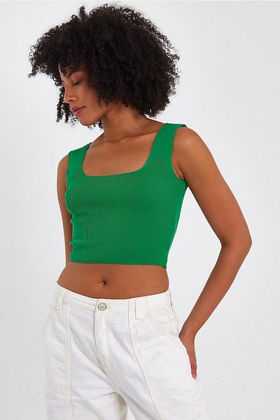 ALEXANDERGARDI ALEXANDERGARDİ SQUARE COLLAR CROP ATHLETE (A90779-S)