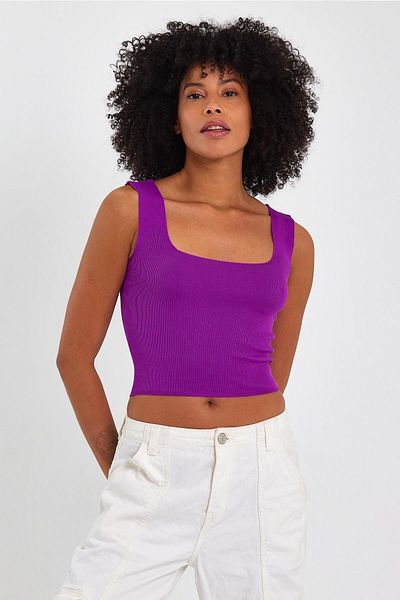 ALEXANDERGARDI ALEXANDERGARDİ SQUARE COLLAR CROP ATHLETE (A90779-S)