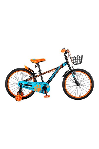 Kron Bobcat-20-vitessiz- [pabuç Frenli Modeldir] Siyah-mavi/turuncu