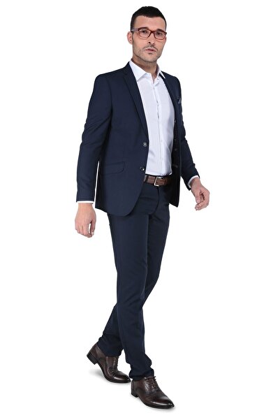 Buenza Erkek 8 Drop Slim Fit Takım Elbise-3W1Y0413D582