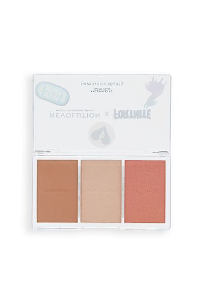 MAKEUP REVOLUTION Fortnite X Sculpt Face Palette - Blush, Bronzer, Illuminating Contour Palette