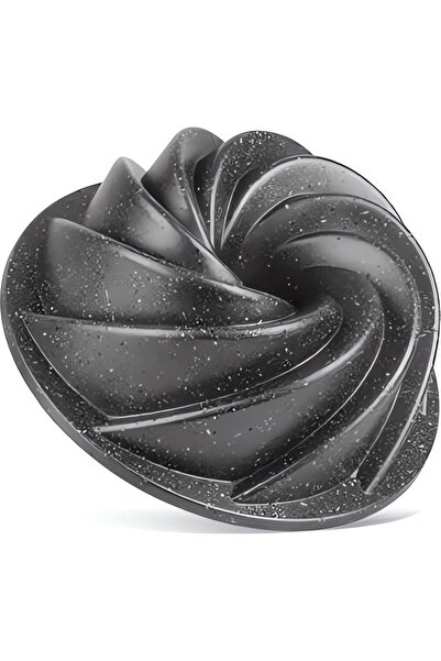 ADA قالب كيك من الجرانيت المصبوب المقاوم للحريق وغير لاصق مقاس 26 سم باللون ا...