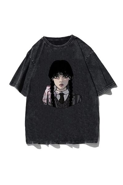 Touz Wednesday Unisex Vintage T-shirt - Blunt Washed