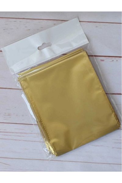demontecraft Gold Metalized bag gift package earring jewelry bag 7x9 (50pcs)
