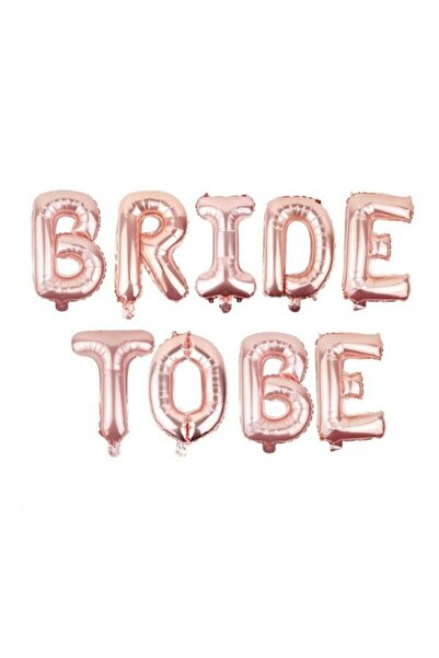 aşkın concept Bride To Be Rose Gold Folyo Balon