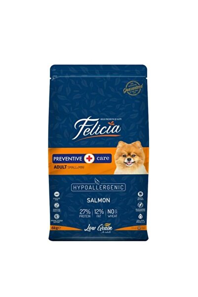 Felicia Mini Somonlu Düşük Tahıllı Hipoalerjenik Köpek Maması 6 Kg