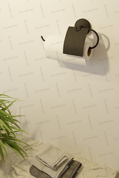 Milenay Чорний економічний паперовий кошик з кришкою, кошик для паперових руш...