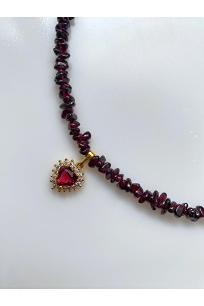 VALİOSO JOYA Lâl Taşı Doğal Taş Kolye