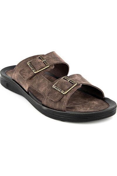Muya Kane Anatomical Sole Adjustable Buckle Water Resistant Men's Slippers