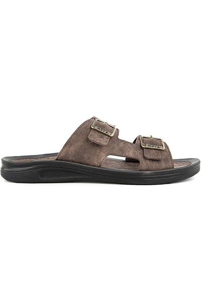 Muya Kane Anatomical Sole Adjustable Buckle Water Resistant Men's Slippers