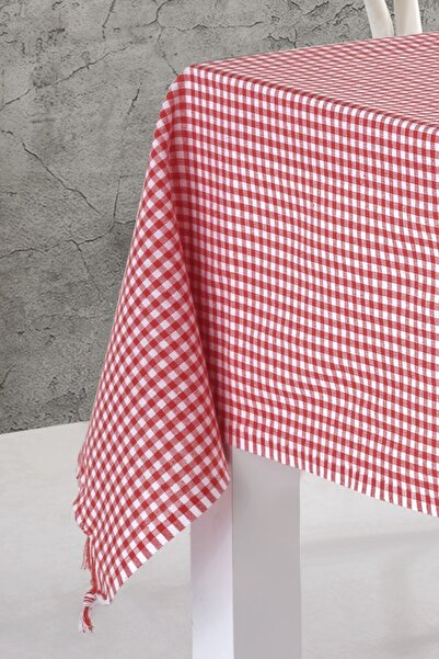 Lux Touch Червона пікнікова скатертина 160 X 160 см Скатертина для столу