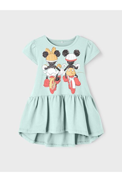 Name it اسم المنتج - فستان ميني ماوس من ديزني بأكمام قصيرة