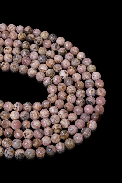 Dünya Doğal Taş 6 мм Родохрозит камінь набір