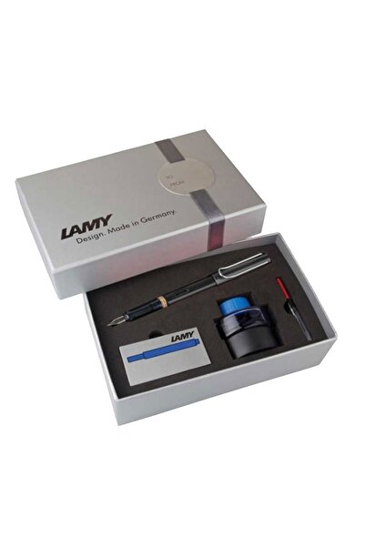 Lamy Dolma Kalem Seti Al-Star Medium Uç Hediye Kutulu Siyah 71DS-M