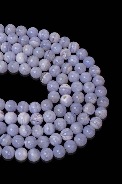 Dünya Doğal Taş 8 MM Calcedonie Stone Array