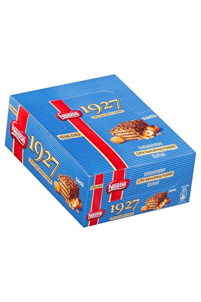 Nestle 1927 Çifte Kavrulmuş Fındıklı Gofret 31 Gr X 12 Li Paket
