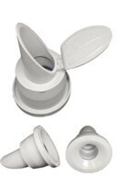 GİM Kuriş Çekvalfli Adaptör Conta Ø50 Lavabo Eviye Gider Koku Önleyici Mufmatik