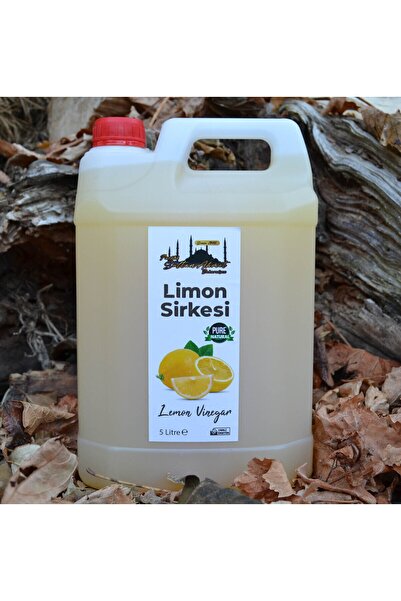 Tarihi SultanAhmet Baharatçısı 5 LT Limon Sirkesi Katkısız %100 Doğal El Yapımı