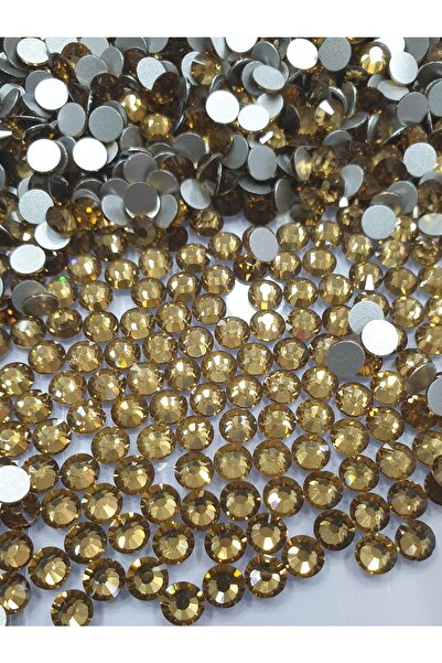 CRYSTALSHOP Piatră originală de lipire cu stras - Ss20 Gold (50 grame - 750 b...