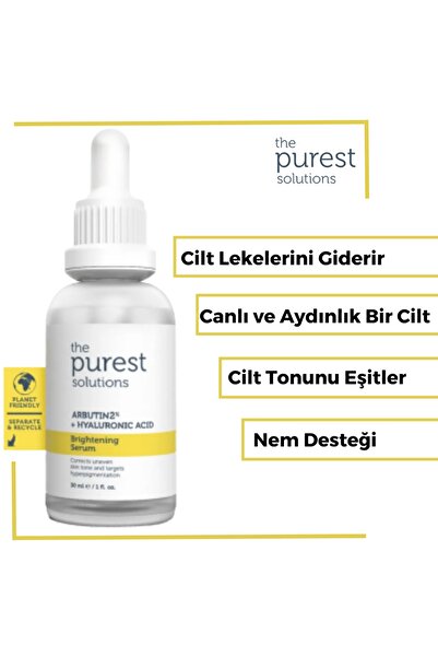 The Purest Solutions Cilt Tonu Eşitleyici Ve Leke Gidermeye Yardımcı,cilt Bak...