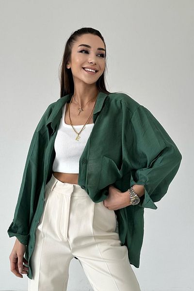 CIQULATA Design de cămașă oversize pentru femei