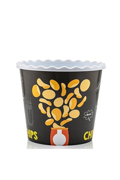 Orvila 2 دلو الفشار الفشار - رقائق وصندوق بسكويت