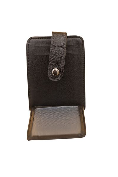 MKM 099037 Slim Business Card Wallet - Pattern-01 - Black -90