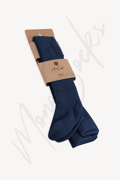 Navy blue kids socks new arrivals