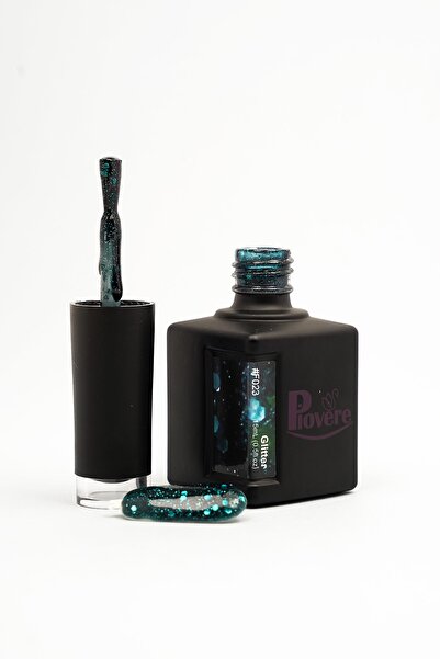 PIOVERE Kalıcı Oje Glitter Simli F23 Nebulas Spin (15ML)