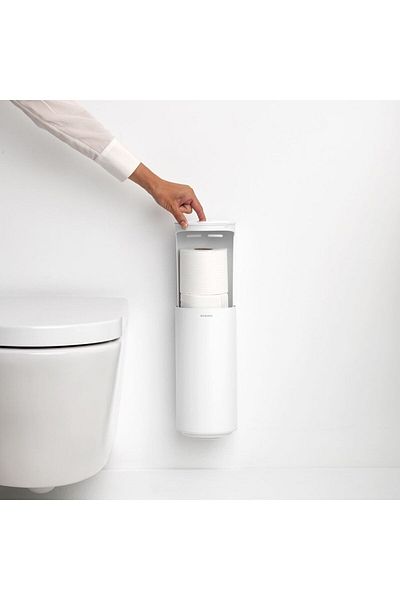 Brabantia Evrekala Shop Bathroom Toilet Set Brabantia Toilet Brush - Toilet Paper Holder - Storage Box